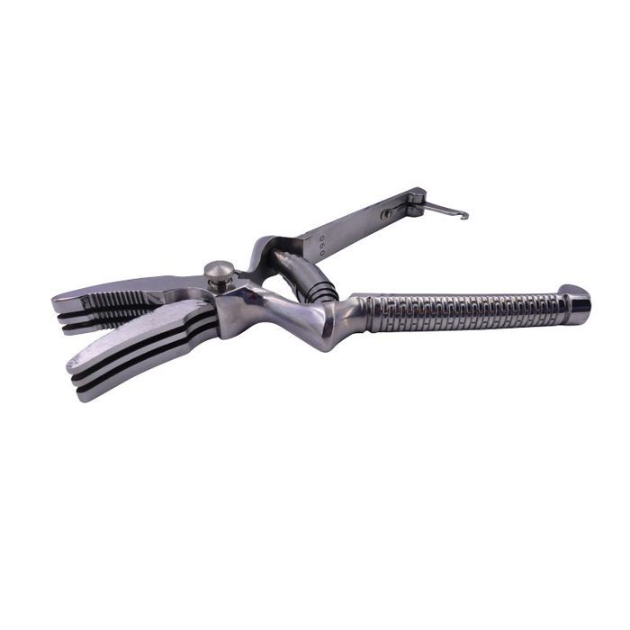 Masticateur - lame courbe en inox