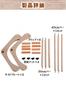 FrontierStyle Embroidery Stand - [Ideal for long hours of work on large projects] Wooden Frame, Tabletop, Assembly Required, Craft Supplies, Handmade
