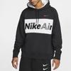 Nike Alphabet Logo Print Colorblock Hoodie Men Hoodies Black CJ4825-010