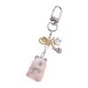 Adorable Felt Groundhog Keychain Animal Pendant Keyring Ornament Lightweight and Stylish Accessory for Bags Or Cars