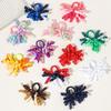 With Tassels Hair Rings Curly Hair Bow Ponytail Holder Decorative Hair Accessories  For Girls