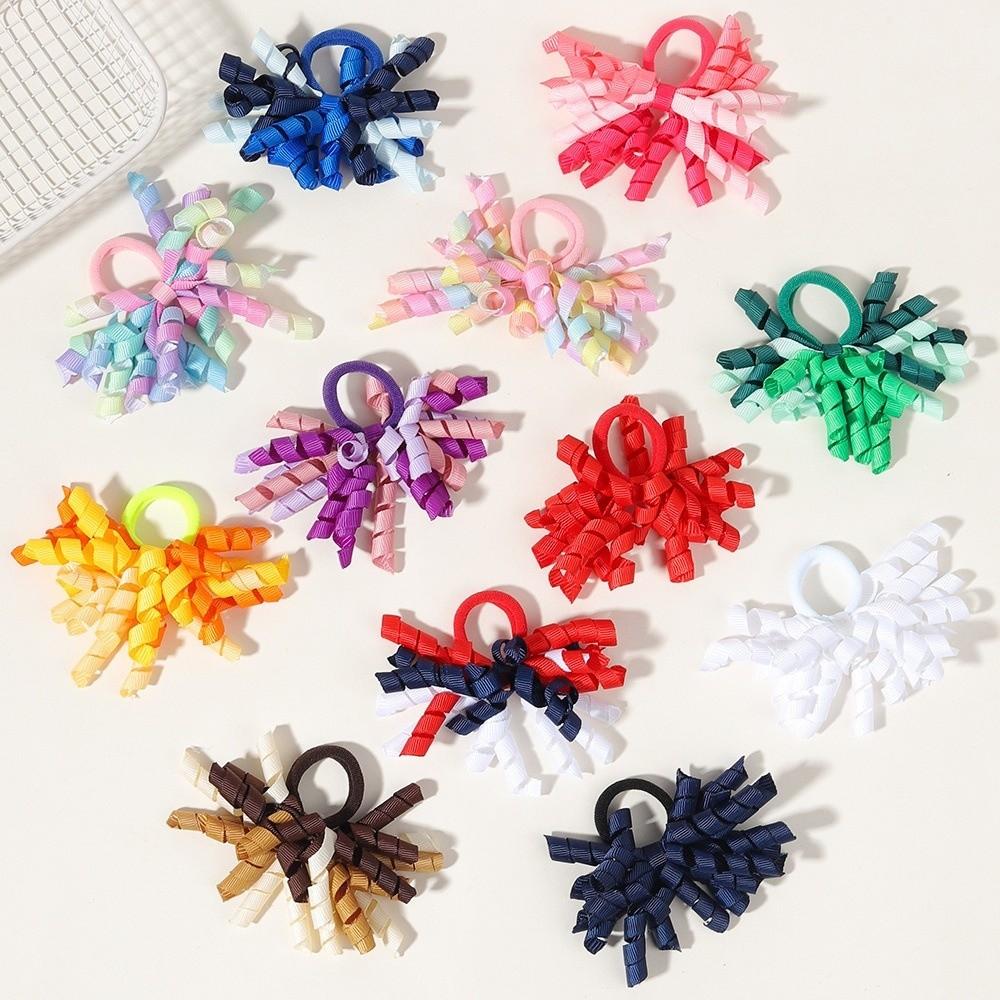With Tassels Hair Rings Elastic Ribbon Hair Accessories Cute Hairpins  Holiday Dressing