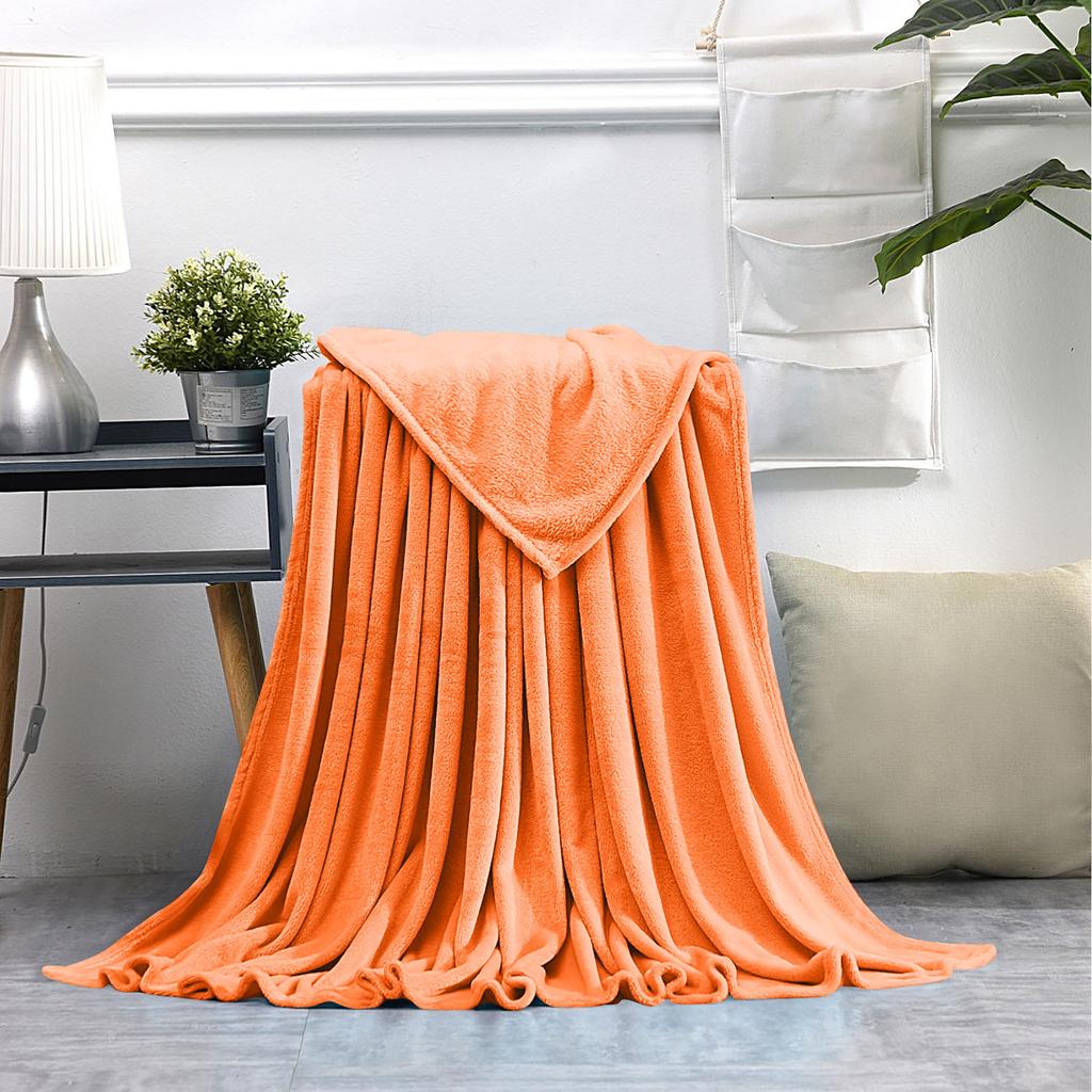 Faux Blanket, Super Soft Warm Solid Warm Micro Plush Fleece Blanket Throw Rug Sofa Bedding, Cozy &  Blanket