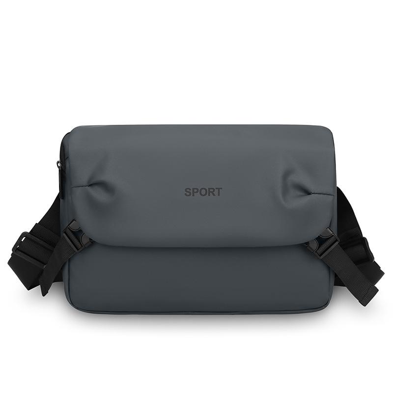 Wasserdichte Crossbody-Tasche für Herren, große Kapazität, Schulter-Umhängetasche für Handy, Tablet, Geldbörse, Regenschirm, Organizer, Reise, Arbeit, Sport