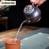320ml Ancient Yixing Purple Clay Teapots Handmade Pot Raw Ore Antique Red Mud Kettle Chinese Zisha Tea Set Cafes Decoration Gift