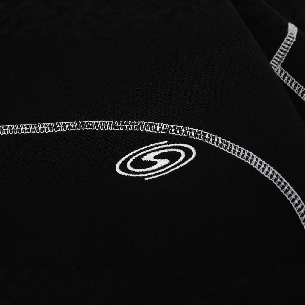 Rozložená patchwork mikina s kapucí - Hranický trend