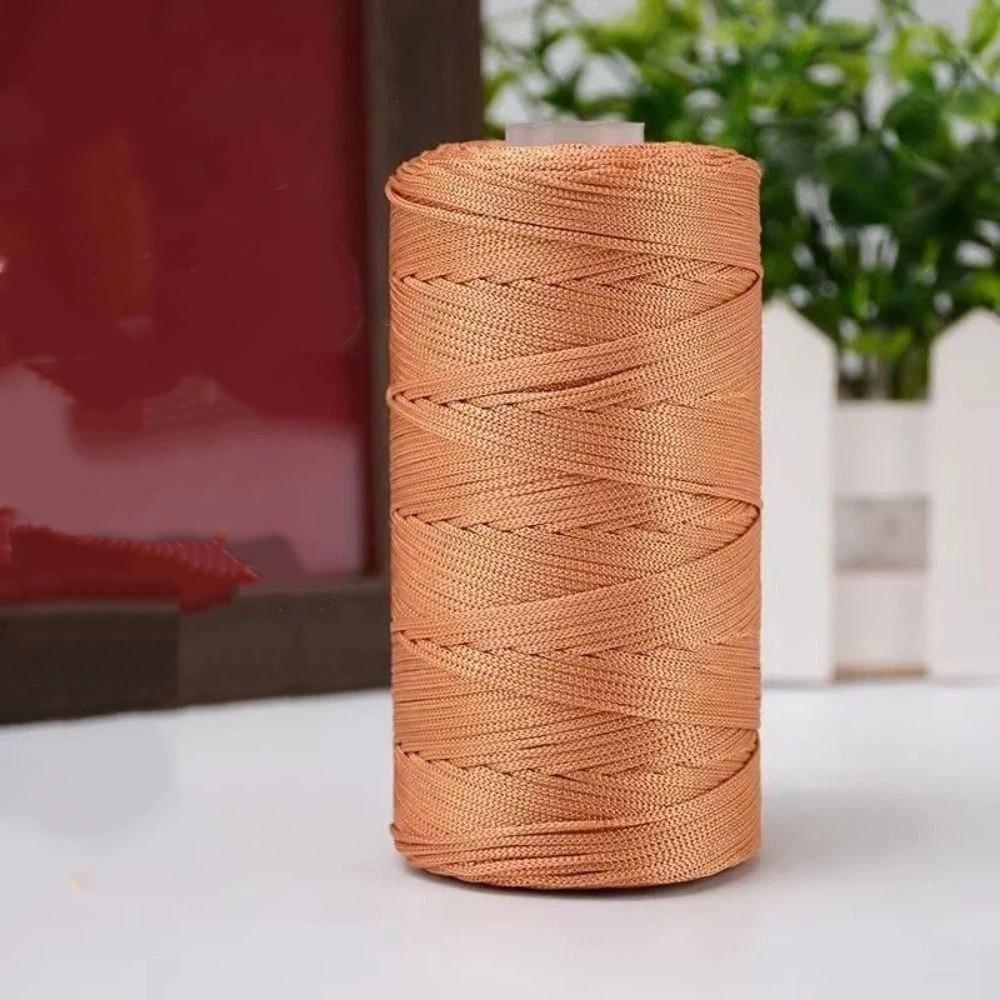 150D Leather Sewing Thread 0.8mm Thickness Walking Horse Wax Line Strong Hand Stitching Flat Waxed Thread Hand Stitching