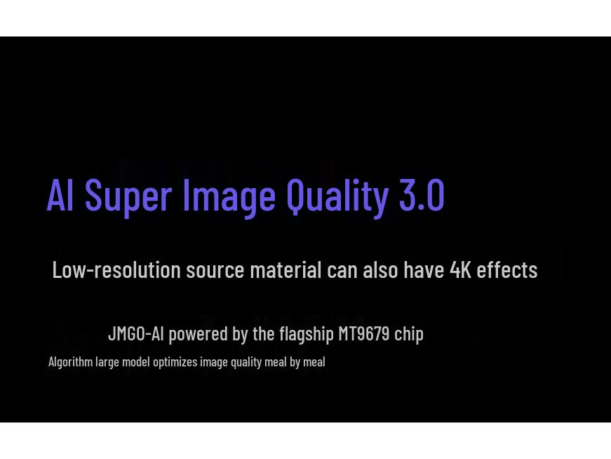 Nut N3 Pro 4K HD Gimbal Projector for Home Theater, Bedroom, and Office
