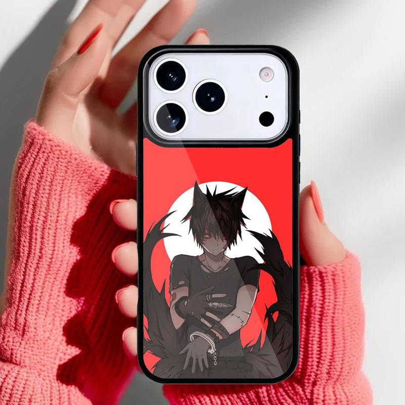 

Devil Bad Boy Anime soft Phone Case for iPhone 17 16 15 14 13 Pro Max Back Cover for 12 11 Pro Coque iPhone Air