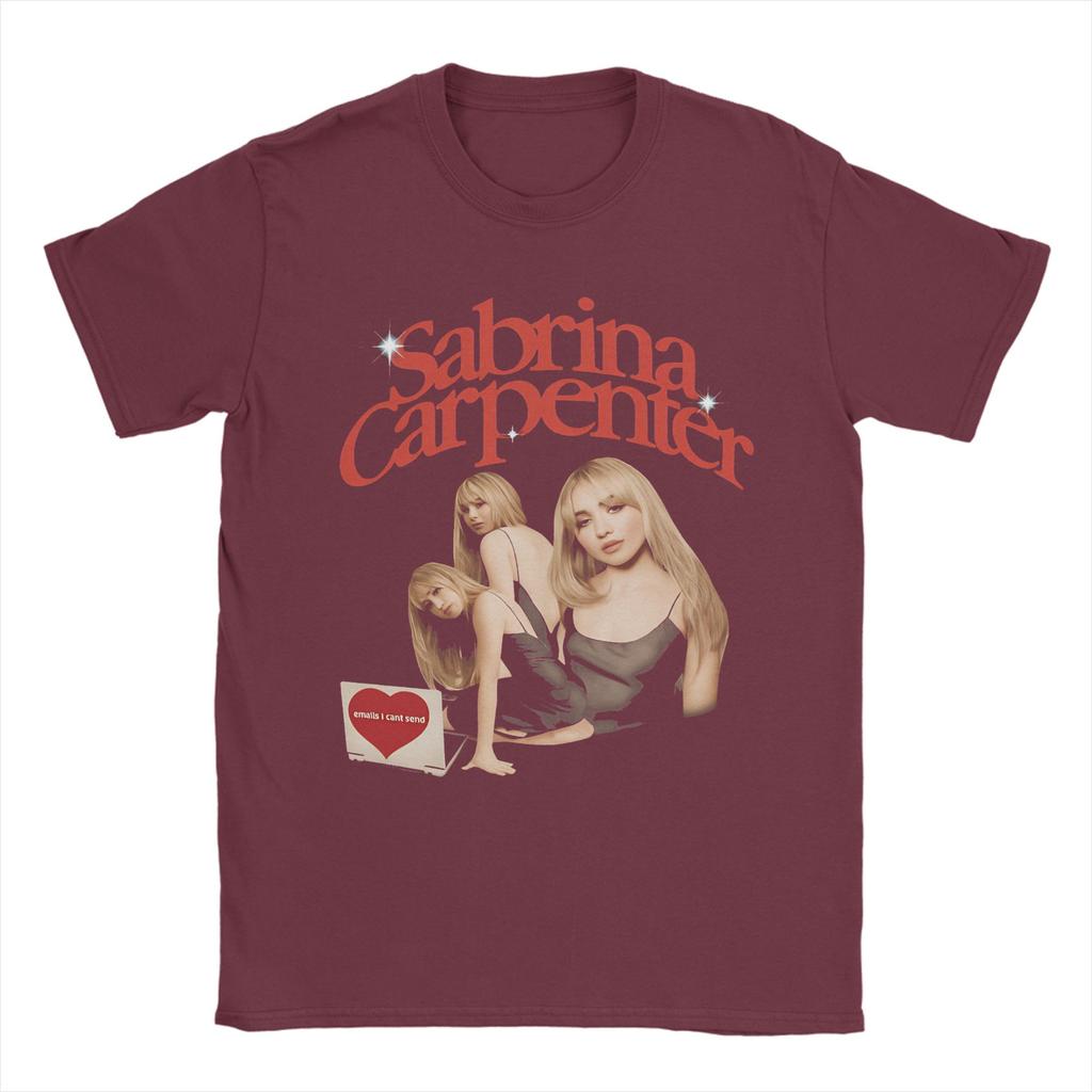 Sabrina Carpenter Men T Shirt Fashion Tees Short Sleeve Round Neck TShirt 100 Cotton Unique Clothes