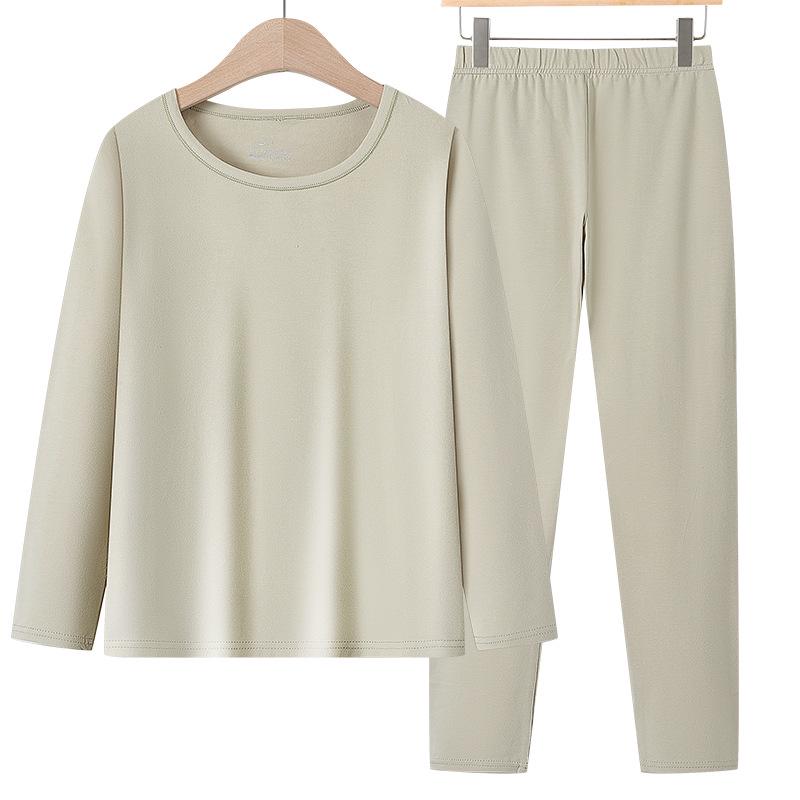 Warm Pure Cotton Autumn Clothing Set for Middle-Aged and Elderly Women - Ideal for Mothers, Grandmas, and Wives