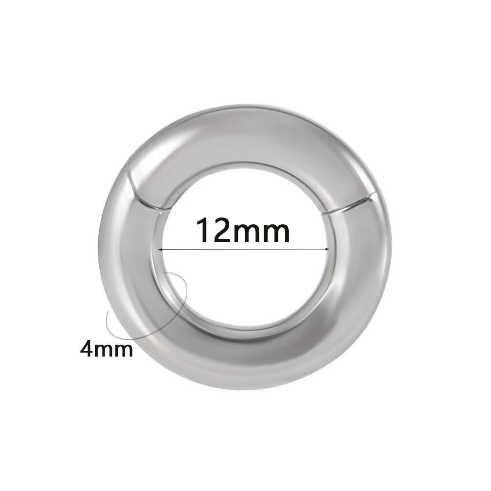 Segment klikacího septa z chirurgické oceli 1ks Kloubový kroužek Nos Obruč na rty Obruč ušní chrupavka Piercing do ušního boltce Tragus Helix