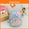 Kids Fashionable Sequin Backpack With Lace Bow And Butterfly Decor For School And Travel
