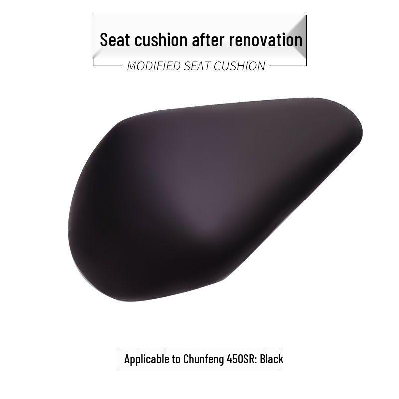 Chunfeng 450SR Rear Seat Cushion: Softened, Thickened, Comfortable, Shock-Absorbing Hump, Easy Installation