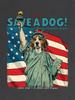 Seibeueodog Save A Dog Pigment Half-Sleeve T-Shirt (Size ~5Xl)