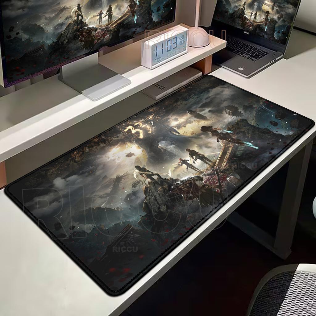 Clair Obscur Expedition 33 Podkładka pod mysz Klawiatura Mata na mysz Duża Podkładka pod mysz dla graczy Akcesoria do gier Szafka PC XXL Maty na biurko 90x40CM