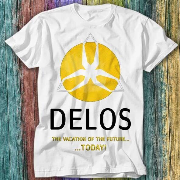 

Delos Amusement Park Vacation of The West World T Shirt Top Tee 375 2XL