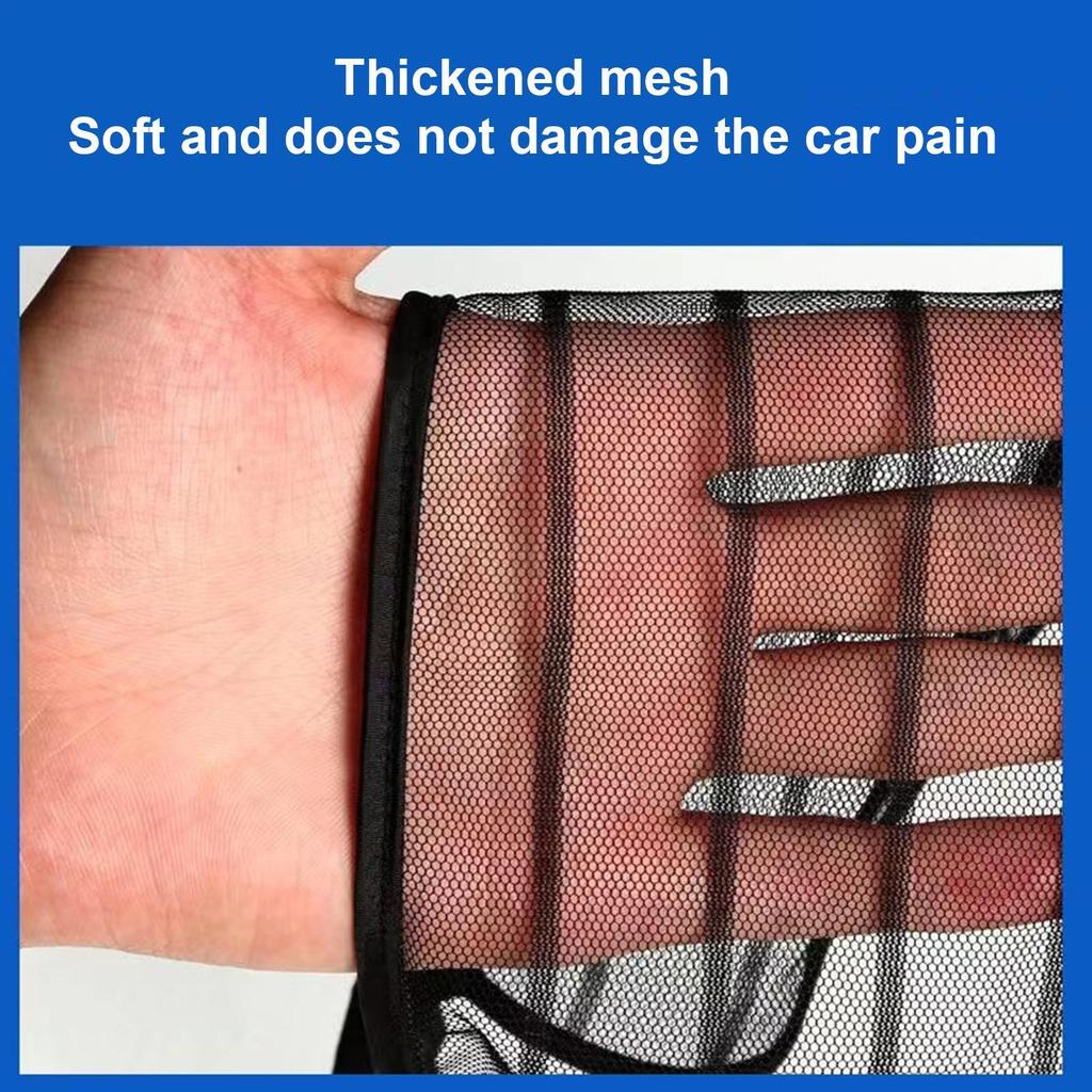 Car Grille Protection Net Dustproof Car Engine Hood Net Air Intake Racing Grilles Mesh Car Exterior Styling Accessories for SUVs