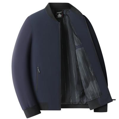 Casaco masculino fino, roupa de cima