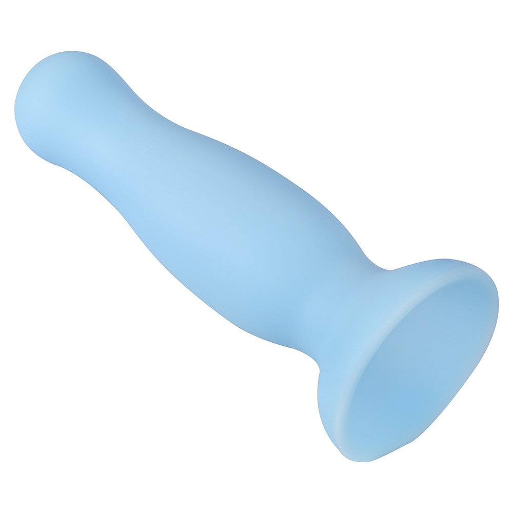 Plug Anal Ventouse Bleu Pastel Taille M A 001 M Blu