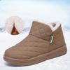 New Cotton Shoes, Women's Thickened Snow Boots, High-top Soft-soled Anti-slip One-foot Lazy Shoes, Thick-soled Shoes