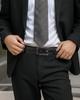 Echtes Tochigi-Leder Hergestellt in Verstellbar Geeignet für und Box Enthalten Herren-Gürtel, Japan, Größe, Lässig, Business, Anzüge, Orange,