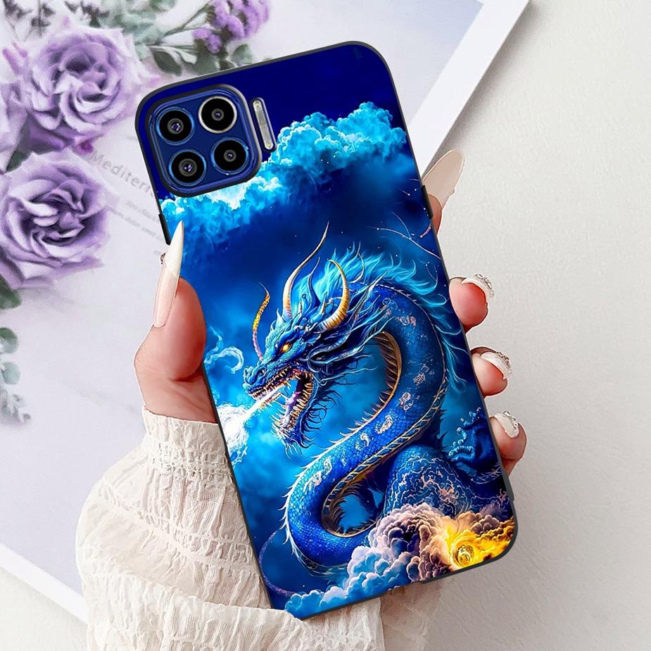For Motorola Moto One 5G Case Luxury Fashion Painted Cover 6.7'' Soft TPU Phone Case For Motorola One MotoOne 5G Back Cover Bags