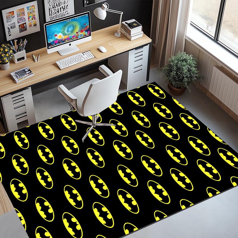 Superheroes Pattern Rug, Indoor/Outdoor Mat, for Picnic, Gameroom, Bedroom, Office, Living Room, Home Decor Carpet, Birthday Gift