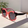 Candy Color Popular Ladies Shades Fashion Flower Decor Pink Sunglasses Ins Brand Design Beach Travel Sun Glasses
