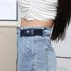 Adjustable Elastic No Buckle Belt Buckle Free Comfortable Stretch Waistband Invisible for Jeans Dresses Work and Casual Wear