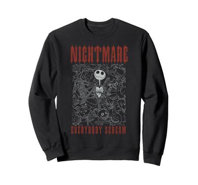 Disney's The Nightmare Before Christmas Jack Scream Sweatshirt