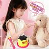 6pcs/set Pretend Play Lunch Box Pudding Toy Simulation Model Play House Toys  Birthday Gift