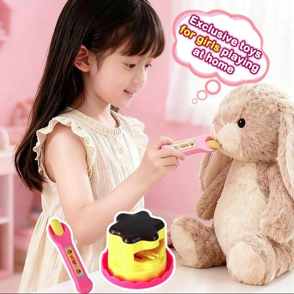 6pcs/set Pretend Play Lunch Box Pudding Toy Simulation Model Play House Toys  Birthday Gift