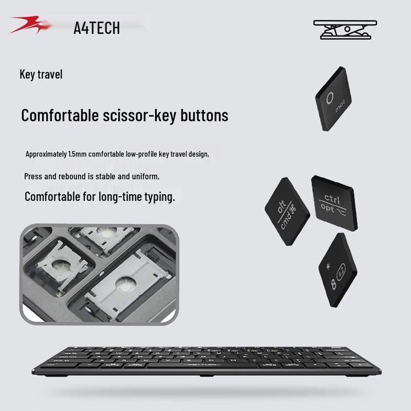 A4Tech FBX51C Multi-Mode Wireless Keyboard