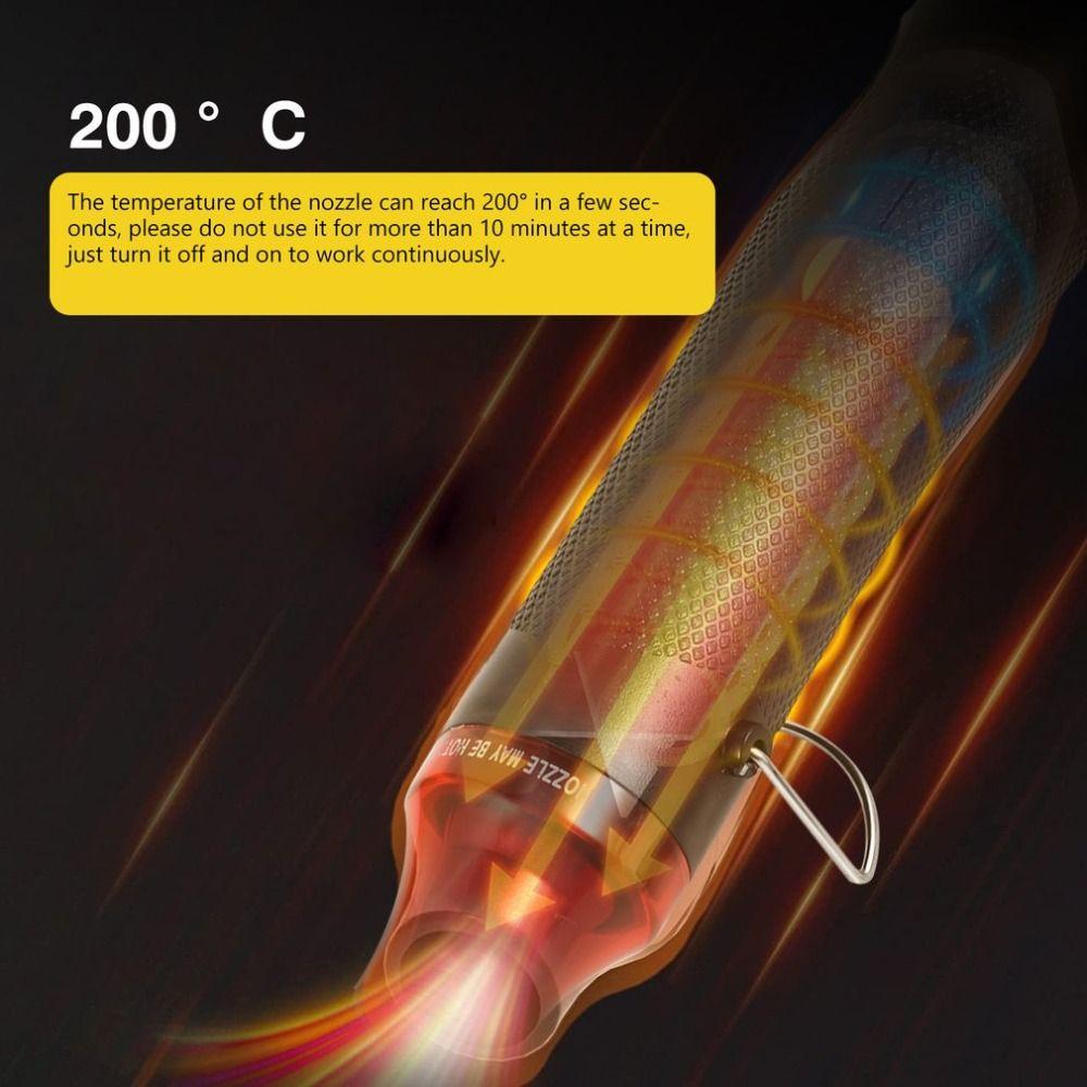 Tool Hot Dryer Soldering Dryer Blower Heater Temperature Electric Heat Air Blower Hot Air  DIY