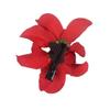 10pcs Fabric Hawaiian Double Flower Hair Clip Tropical Floral Barrettes Elegant Hairpin Beach Accessories For Women Girls