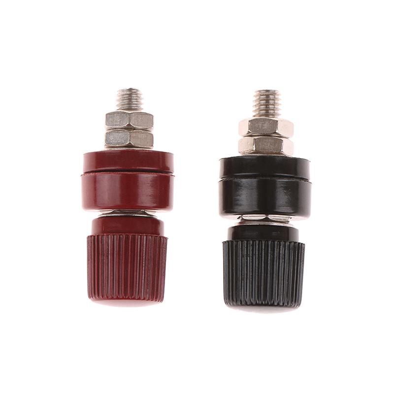 M6 Terminals Brass Posts Terminal Blocks Type 333 Thread Screw Red And Black 6Mm Temperature Copper Screw