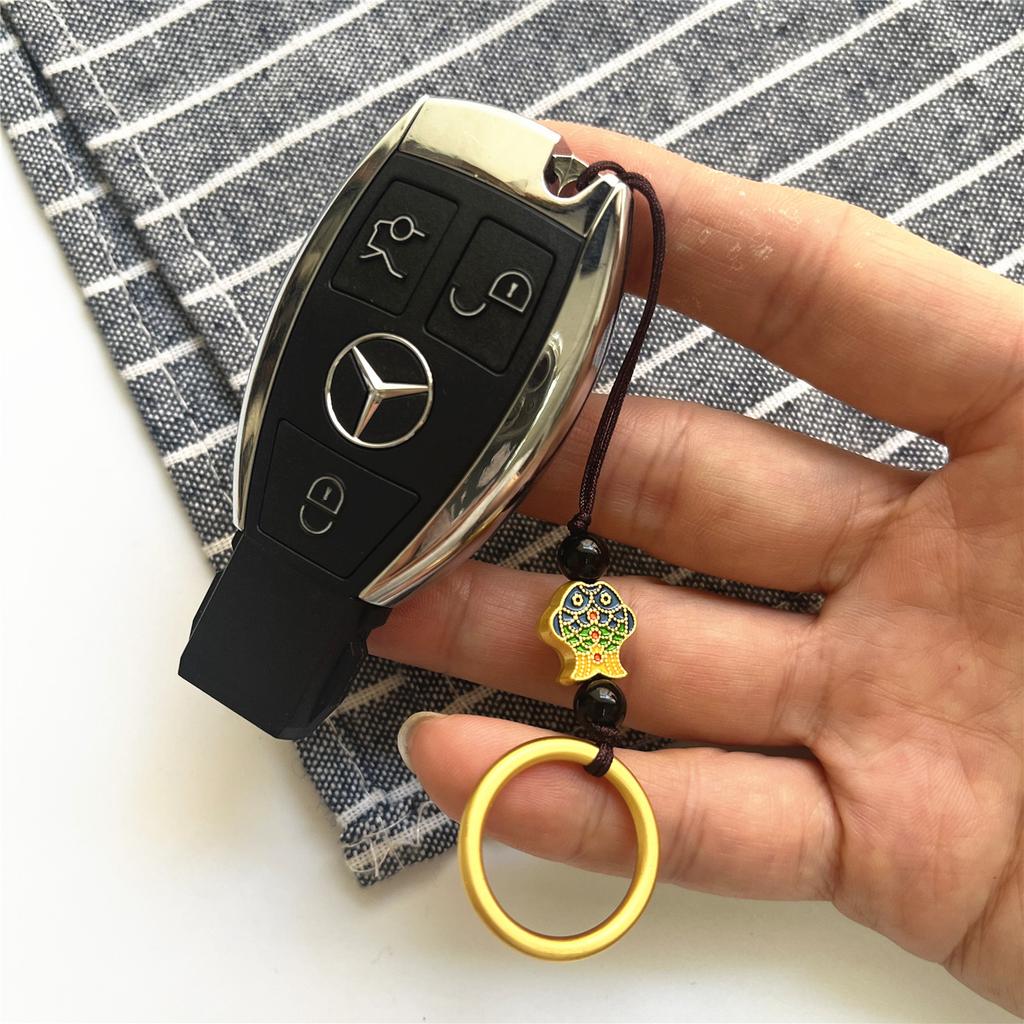 Strap String Exquisite Key Cord Golden Finger Ring Mobile Chain Short Keychain Cute Finger Strap Anti-theft Strap Small Gifts