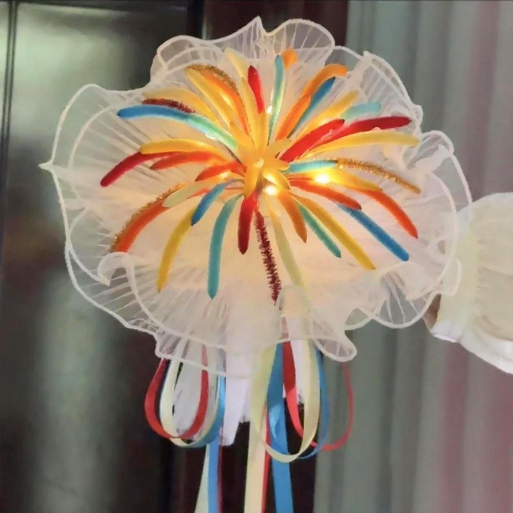 

Romantic Twist Stick Bouquets Material Kit Creative Bendable Stems LED Glow Bouquets Unfinished Funny New Year Bouquets