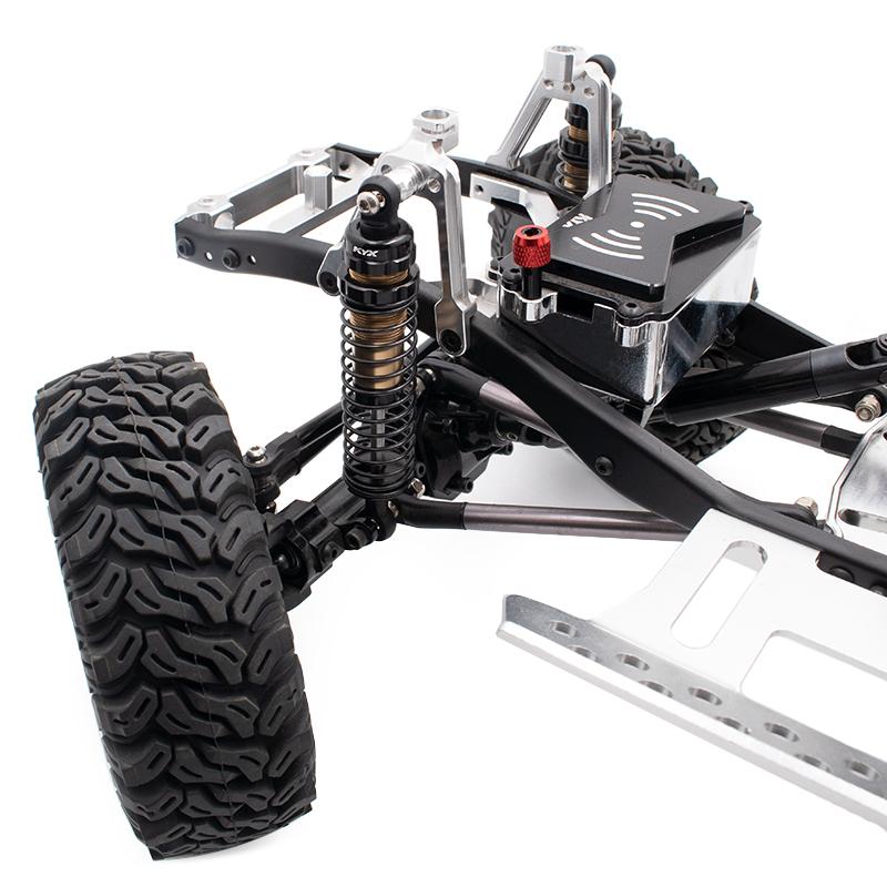 KYX Racing 90mm Black Metal Shock Absorber for 1/10 RC Crawler Car SCX10 CC01 (2pcs)