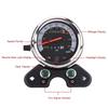 Motorrad-Tachometer, Tachometer, Universal-Motorrad-Doppelkilometerzähler, Tachometer, Ganganzeige, digitale Anzeige