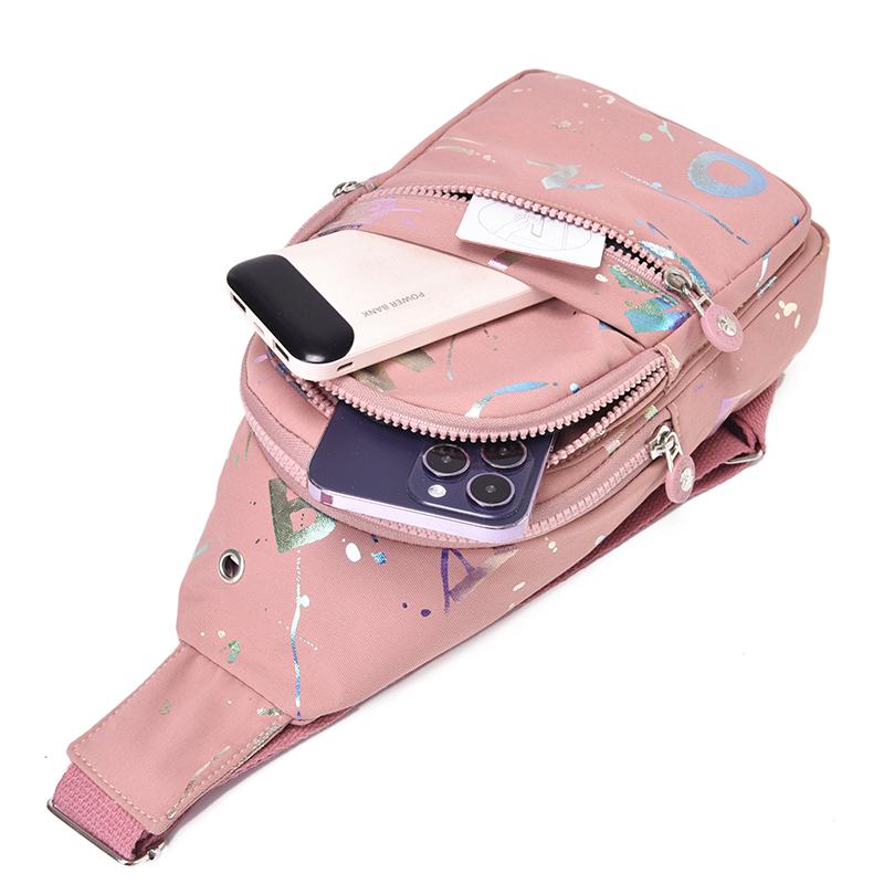 Women Chest Pack 2024 Bags for Women Female Sling Bags Crossbody Shoulder Chest Bag Casual Girls Messenger Pack Phone Bag