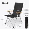 Portable High-Back Adjustable Folding Moon Chair
