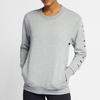 Nike Sweatshirts Women's Gray Crew Neck Moderate Regular AT0600-063