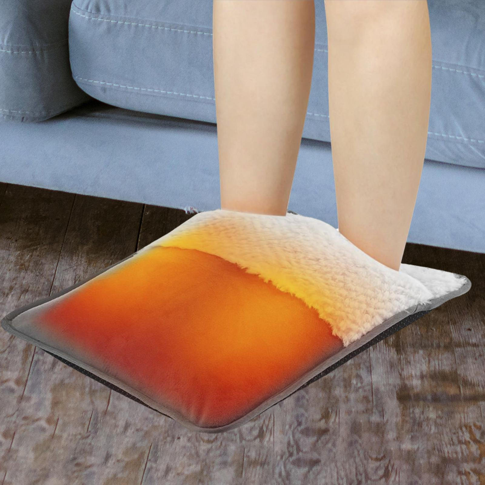 

Электрическая грелка для ног с быстрым нагревом, мягкая портативная подушка, тепловая подушка для офиса