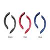 1 Pair Steer Protector Universal Steering Wheel Booster Cover Trim Carbon Grain Ergonomics Auto Interior Decoration