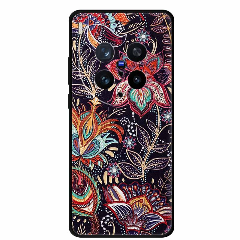 3D Emboss Case For Vivo X300 5G Phone Case Shockproof Silicone Soft Coque For Vivo X300 Pro 5G Back Cover Case X 300 Pro Fundas