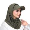 Stretchy Sun Protective Hooded Neck Cover And Cap Combo For Men Women Moisture Wicking Design