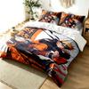 N-Narutos 3pc Duvet Cover Set Simple Modern Bedding Set Wrinkle Resistant Soft Fabric All Season Use a Perfect Gift