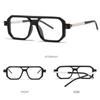 Fashion Leopard Eyewear UV 400 Men's Shades Double Bridge Sun Glasses Women's Sunglasses